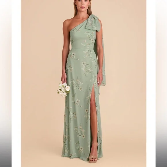 BIRDY GREY Melissa Chiffon Dress - Sage Le Fleur size M - Picture 1 of 9